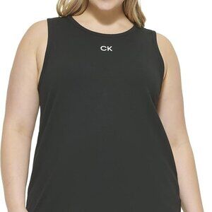 Calvin Klein performance sleeveless black tank size 2x